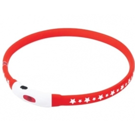 Ошейник светодиодный NIGHT CITY "Звезды" S, 15*400мм в Зоомагазин "Природа"