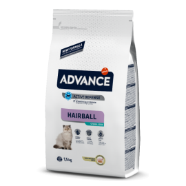 Сухой корм Advance  для вывода шерсти, для стерилизованных кошек, индейка и ячмень, 10 кг в Зоомагазин "Природа"