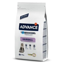 Сухой корм Advance  для вывода шерсти у кошек, индейка и рис, 0,4 кг в Зоомагазин "Природа"