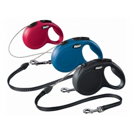 Рулетка Flexi New Classic L лента 8 м. черная, шт в Зоомагазин "Природа"