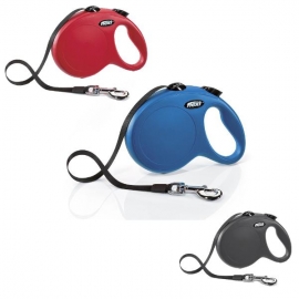 Рулетка Flexi New Classic L лента 8 м. красная, шт в Зоомагазин "Природа"