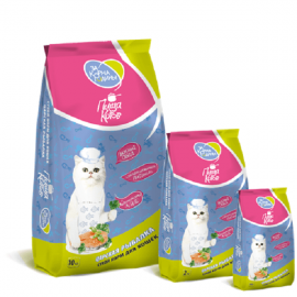 Сухой корм Пища котов ЗА КОРМА РОДИНЫ д/к Царская рыбалка с рыбкой, 0,35 кг в Зоомагазин "Природа"