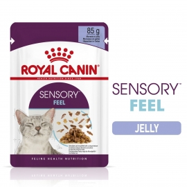 SENSORY FEEL JELLY 85г, влажный корм для кошек в Зоомагазин "Природа"