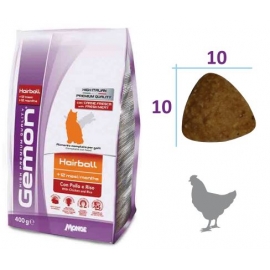 Gemon Cat  Hairball корм для кошек для выведения комков шерсти (курица) 400 г в Зоомагазин "Природа"