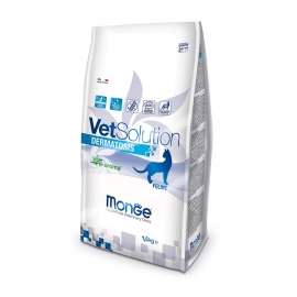Корм Monge VetSolution Dermatosis Cat диета для кошек с заболеваниями кожи, 400 г в Зоомагазин "Природа"