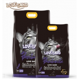 Наполнитель LOVE SAND Лаванда 5 л в Зоомагазин "Природа"