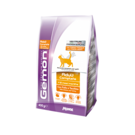 Корм Gemon Cat Adult Complete для кошек с курицей и индейкой 400 г в Зоомагазин "Природа"