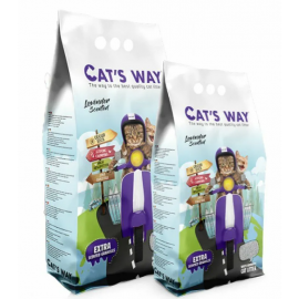 Наполнитель Cat's Way Lavander, 5 л в Зоомагазин "Природа"