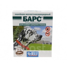 Ошейник Барс для собак средних пород, РФ в Зоомагазин "Природа"