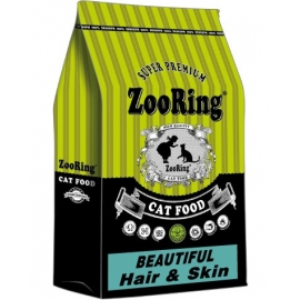 ZooRing Beautiful Hair&Skin Adult Cat, 10 кг в Зоомагазин "Природа"