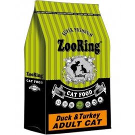 ZooRing Adult Cat (Утка, индейка), 10 кг в Зоомагазин "Природа"