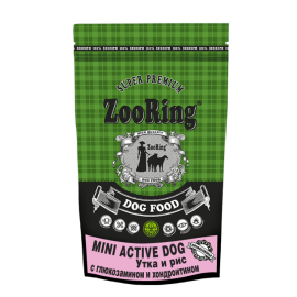 ZooRing Mini Active Dog (Мясо молодых бычков), 700 г в Зоомагазин "Природа"