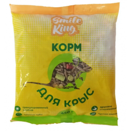 Smile King Корм для крыс, 450 г в Зоомагазин "Природа"