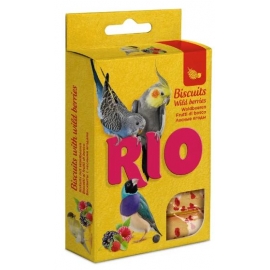 RIO Бисквиты для всех видов птиц с лесными ягодами, 5х 7 г (35 г) в Зоомагазин "Природа"