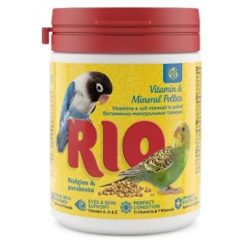 RIO Витаминно-минеральные гранулы для волнистых и средних попугаев, 120 г в Зоомагазин "Природа"