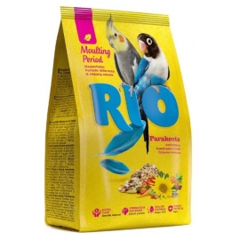 Корм RIO для для средних попугаев /Рацион в период линьки – зерновая смесь/1 кг в Зоомагазин "Природа"
