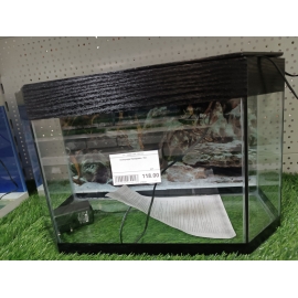 Аквариум панорама 18 л. Светодиод в Зоомагазин "Природа"