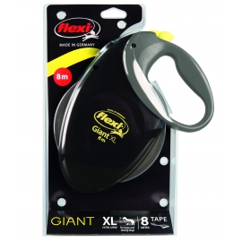 Рулетка Flexi Giant XL лента 8 м. до 100 кг. черная, шт в Зоомагазин "Природа"