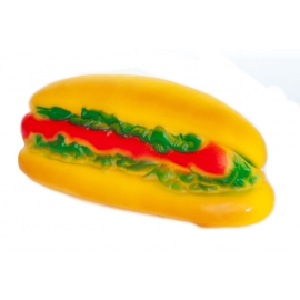 Игрушка "Хот-дог №1 с пищалкой" 13*5.5*5 см., Китай в Зоомагазин "Природа"