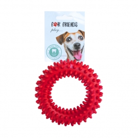 Игрушка резиновая "Кольцо с шипами" большая 14 см. в Зоомагазин "Природа"