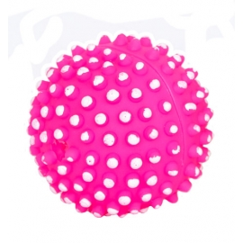 Игрушка "Мяч с шипами с пищалкой" диаметр 6.5 см, Китай в Зоомагазин "Природа"