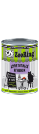 Консервы ZooRing для кошек кусочки в желе Аппетитный ягненок, 400 г в Зоомагазин "Природа"