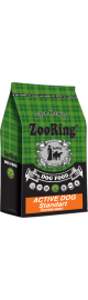 ZooRing Active Dog Standart (Птичий микс) 10 кг, Сухой корм для активных собак средних и крупных пород в Зоомагазин "Природа"